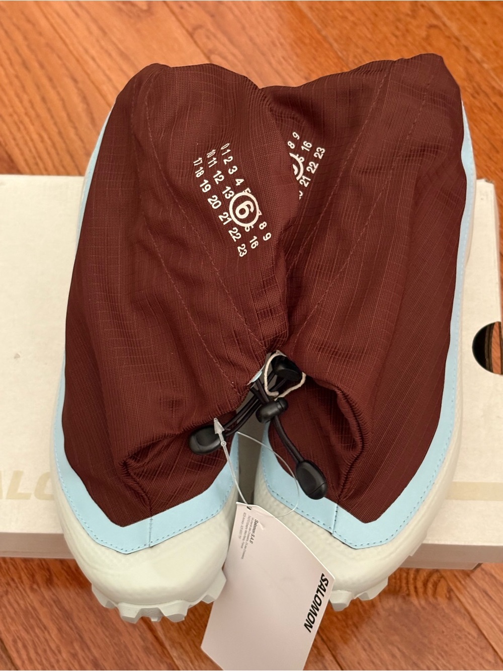 Salomon x MM6 Margiela, Cross Hike Mid “Bordeaux” - Picture 5 of 8